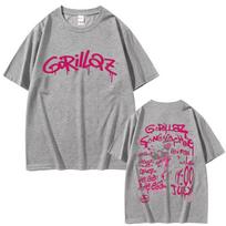 Roko grupė Gorillaz The Now Now Grafinis T-shirt Vyriški Moteriški Mada Atsitiktinis Vintage T-shirts Vyriški Atsitiktiniai Dydžio Didesni Medvilniniai T-shirts S