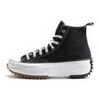Converse Run Star Hike Paaukštinta Platforma Aukštakulniai Drobė Unisex Juoda & Balta 35.5