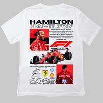 Lewis Hamilton Ferrari F1 marškinėliai medvilniniai vintažiniai marškinėliai vyrams, S-234XL dydis, D087 unisex marškinėliai S