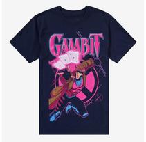 Marvel X-Men Gambit Didelis Grafinis Marškinėliai Unisex Dydis Nuo S Iki 5XL Unisex Marškinėliai XL pink