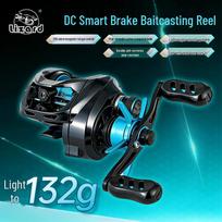 Kemeilongna Ke DC Baitcasting Reel: 5th Gen Electronic Brake, Drag Suspension, Sound Feature, Lightweight Lure Reel Left Hand DC