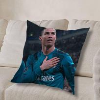 Cool R-RonaldoS player CR7s Pillow Case Pillow Case Living Room Sofa Cushion Cover Suitable For Home Bedroom Room Decoration 30cmx30cm