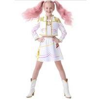 Vaikų K-Pop Demonų Medžiotojų Mira Rumi Zoey Cosplay Kostiumų Rinkinys Mergaičių Uniforma Helovino Vakarėlis Scena 3D Spausdinti Persirengimo Kostiumai 110