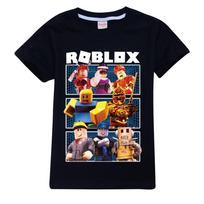 Roblox Žaidimo Animacinis Spaudinys Trumpomis Rankovėmis Marškinėliai Madingi Vaikų Drabužiai Vasarinis Viršus Vaikų Gimtadienio Dovanos 110cm