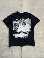Lingua Ignota Kill Them All Unisex Black Cotton  FUll Size S-5XL Unisex T-Shirt S