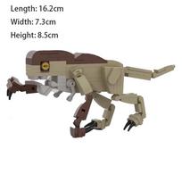 Juros periodo dinozaurų pasaulio gyvūnų parkas smulkių dalelių konstravimo kaladėlės surinkimo plytos modelio žaislai vaikams Paper drawings