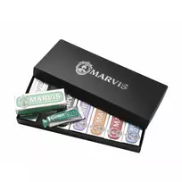 Marvis „Black Box“ dantų pastų rinkinys 7x25 ml