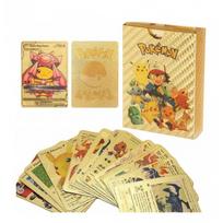 Auksinė Pokemon kortų kaladė, 25vnt. TCG Golden - Limited Edition
