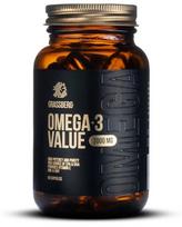 Grassberg Omega-3 Value 1000 mg, 60 kapsulių