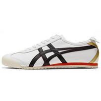 Onitsuka Tiger Mexico 66 Balti Juodi Auksiniai Sportbačiai 1183C080-100 37