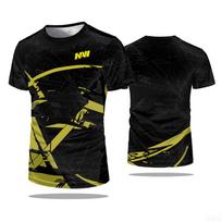 Esports CS GO Game Navi Team Uniform Marškinėliai Žaidimai Žaidėjų konkursas Sportas Treniruotės marškinėliai Greiti Dry Vyriški Laisvalaikiai tamsiai rūbai Marškinėliai XXS