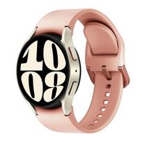 Silicone strap For Samsung Galaxy watch 6 4 Classic 47mm 43mm 46mm Curved original replacement band For Watch 7 6 5 4 40mm 44mm Galaxy Watch 5 40mm pilka
