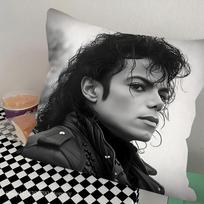 Dainininkas M-Michael Jackson Pagalvės užvalkalas Kvadratinė pagalvė Miegamojo Sofa Laisvalaikio Komforto pagalvė Automobilio Svetainės Namų dekoracija 16x16Inch