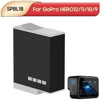 Įkraunama ličio baterija GoPro HERO 12 HERO 11 HERO 10 HERO 9 SPBL1B Enduro veiksmo kamerai, 1720mAh