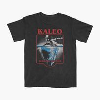 Kaleo grupės Surface Sounds albumo marškinėliai Klasikiniai juodi Unisex S-5XL ND1005 Unisex T-shirt M gray