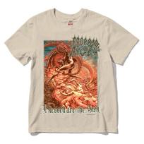 Morbid Angel 'Blessed Are The Sick' Didelės raiškos spaudinys Smėlio spalvos T-shirt - NAUJAS Unisex T-shirt S