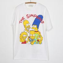 Vtg The Simpsons Šeima Juokingi Storo Medvilnės Unisex Balti Visų Dydžių Unisex Marškinėliai XL