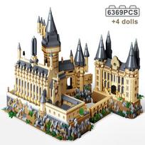 „Micro Bricks City“ kūrybinė viduramžių magija pilis serija Mokyklos architektūra Rūmų modelis Statybinės kaladėlės Dovanos Vaikų surinkimo žaislai