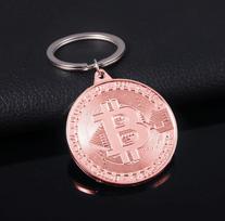 2025 Naujas Mados Unisex Bitcoin Raktų pakabukas Muzikos Grupės Raktų pakabukas Pakabukas Moterims ir Vyrams Papuošalų Kolekcija Dovana