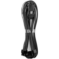 CableMod C-Series Pro ModMesh 12VHPWR Cable, 3x PCIe 8 to 12V-2×6, Black/White CM-PCSR-16P3-N60KKW-5PK-R