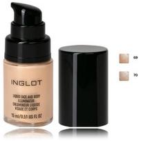 Inglot Liquid Face & Body Illuminator skysta švytėjimo suteikianti priemonė veidui ir kūnui - 70