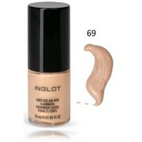 Inglot Liquid Face & Body Illuminator skysta švytėjimo suteikianti priemonė veidui ir kūnui - 69
