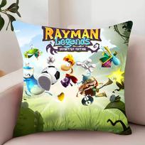Žaidimo R-Rayman L-Legends Pagalvės užvalkalas Dekoras Apsauginiai užvalkalai Patogus minkštas Sofai Svetainei Namų biurui 12x12Inch