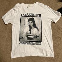 Lana Del Rey retas dizainas baltas marškinėlis Spausdintas T marškinėlis klasikinis stilius S-3XL Unisex T marškinėlis S