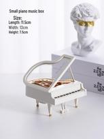 Castle in the Sky Piano Music Box with Dancing Ballet Girl - Perfect Birthday or Valentine's Day Gift for Girls