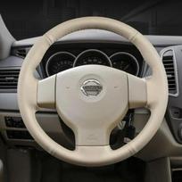 Klasikinis smėlio spalvos vairo užvalkalas Nissan Sylphy Tiida Livina automobilių aksesuarams Note [Model+Year+Configuration]