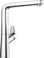 Virtuvinis maišytuvas su ištraukiama žarna BLANCO AVONA-S 521277, chromas