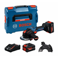 BOSCH EXPERT EXWX18V-15S kampinis šlifuoklis 2x8 Ah X-lock L-Boxx