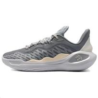 Under Armour Curry 11 žemi krepšinio bateliai Unisex pilki balti sportbačiai 3027723-101 45.5