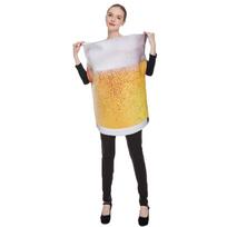 Alaus bokalo kostiumas cosplay, suaugusiems L auksas