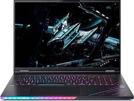 "acer Predator Helios 18 AI PH18-73-901R" žaidimų nešiojamasis kompiuteris, "NVIDIA GeForce RTX 5080" 16GB GDDR7, "Intel Core Ultra 9 275HX", 32GB RAM, 2TB SSD, 18" WQXGA IPS 250Hz Mini LED, "Windows 11 Home