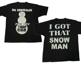 Kalėdinė dovana Young Jeezy Sniego senis Vyriški trumparankoviai Vyriški S-5XL 24D344 Unisex marškinėliai XXL