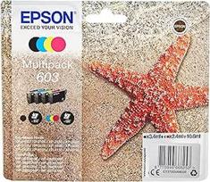 "Epson" daugiapakopės 4 spalvų 603 rašalo spausdintuvo kasetės