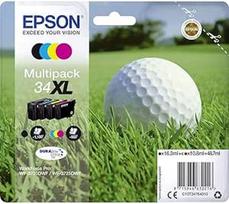 "Epson" originalus 34 rašalo kamuoliukas, WF-3720DWF, WF-3725DWF, daugkartinė pakuotė xl