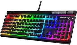 "HyperX Alloy Elite 2" mechaninė žaidimų klaviatūra "HyperX Red" prancūziškas išdėstymas