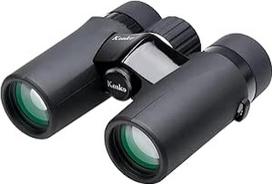 "Kenko Ultraview EX Compact" 10 x 32 kompaktiški žiūronai, stoginė prizmė, atsparūs vandeniui IPX7, lengvi, skirti lauko, koncertų, sporto stebėjimams, juodi, 406977