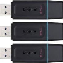 "Kingston DataTraveler Exodia" 64GB DTX/64GB atmintinė - 3 vnt.
