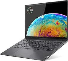 "Lenovo Yoga Slim 7 Pro" nešiojamasis kompiuteris 14 colių 2,8K OLED 90 Hz (AMD Ryzen 7 5800H, 16GB RAM, 512GB SSD, AMD Radeon Graphics, Windows 11 Home) Pilkos spalvos, QWERTY klaviatūra, portugališka (82N50074PG)