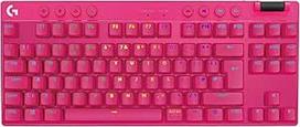"Logitech G PRO X TKL LIGHTSPEED" kabelinė žaidimų įranga - MAGENTA - PAN - TACTILE