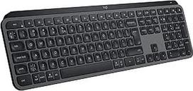 "Logitech MX Keys S" - grafito spalvos, belgiškas AZERTY išdėstymas