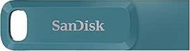 "SanDisk Navagio Bay" 1 TB "Ultra Dual Drive Go" USB tipo C atmintinė su abipusėmis C ir A tipo USB jungtimis, skirta išmaniesiems telefonams, planšetiniams kompiuteriams, "Mac" kompiuteriams ir asmeniniams kompiuteriams