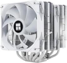 "TR Peerless Assassin 120 White" CPU oro aušintuvas, 6 šiluminiai vamzdeliai, dvigubas TL-C12W 120 mm PWM ventiliatorius, AGHP technologija, skirtas AMD AM4 AM5, "Intel 1700/1150/1155/1200/2011