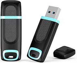 "Vansuny High Speed Memory Stick" 128GB USB 3.0 atminties kortelė 128GB USB 3.0 "Flash Drive" nešiojamasis nykštukinis diskas, skirtas kompiuteriui, nešiojamajam kompiuteriui, automobilio garso aparatūrai, išmaniajam televizoriui (128GB, žydras*2)