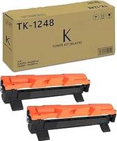 APRONE TK1248 TK 1248 suderinamas su "Kyocera" TK-1248 TK1248 toneris, skirtas "Kyocera" PA2001w PA2001 MA2001w MA2001 spausdintuvui (2 vnt.), juodas