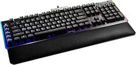 EVGA Z20 RGB optinė mechaninė (linijinis jungiklis) žaidimų klaviatūra JAV išdėstymo 811-W1-20US-KR juoda