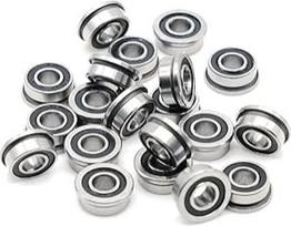 F684-2RS guolis 4x9x4mm (10 vnt.) ABEC-7 miniatiūriniai flanšiniai rutuliniai guoliai F684RS LF-940DD